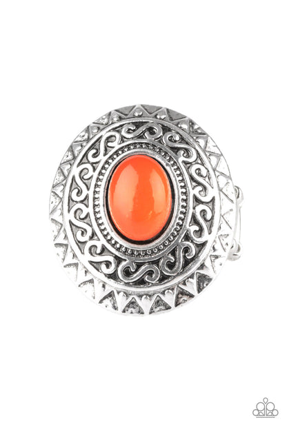 Hello Sunshine - orange - Paparazzi ring