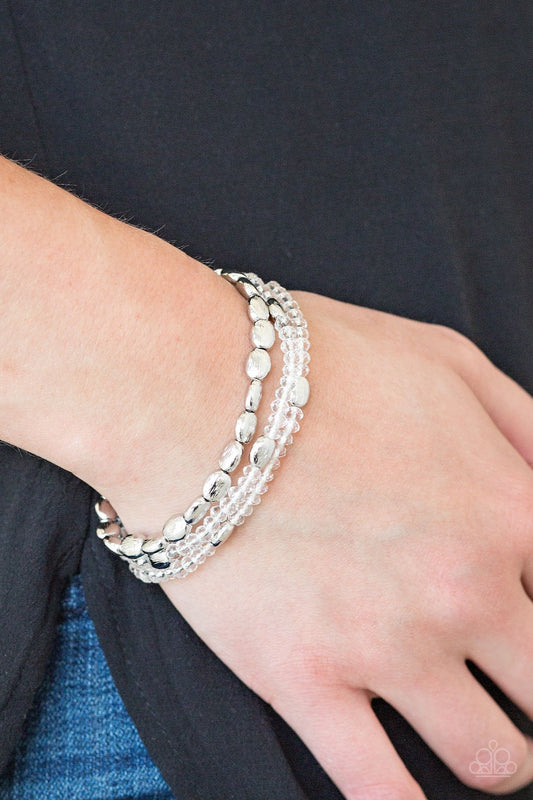 Hello Beautiful - white - bracelet