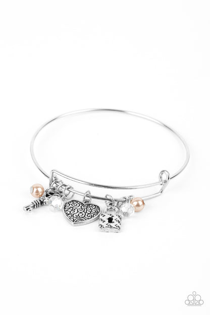 Here Comes Cupid - brown - Paparazzi bracelet