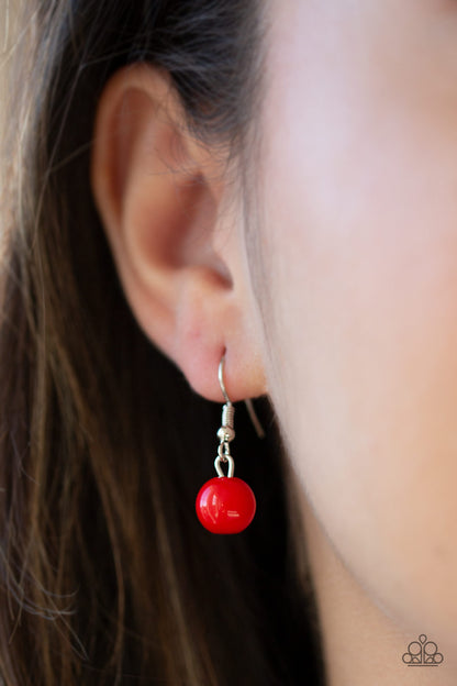 Hey SOL Sister - red - Paparazzi necklace