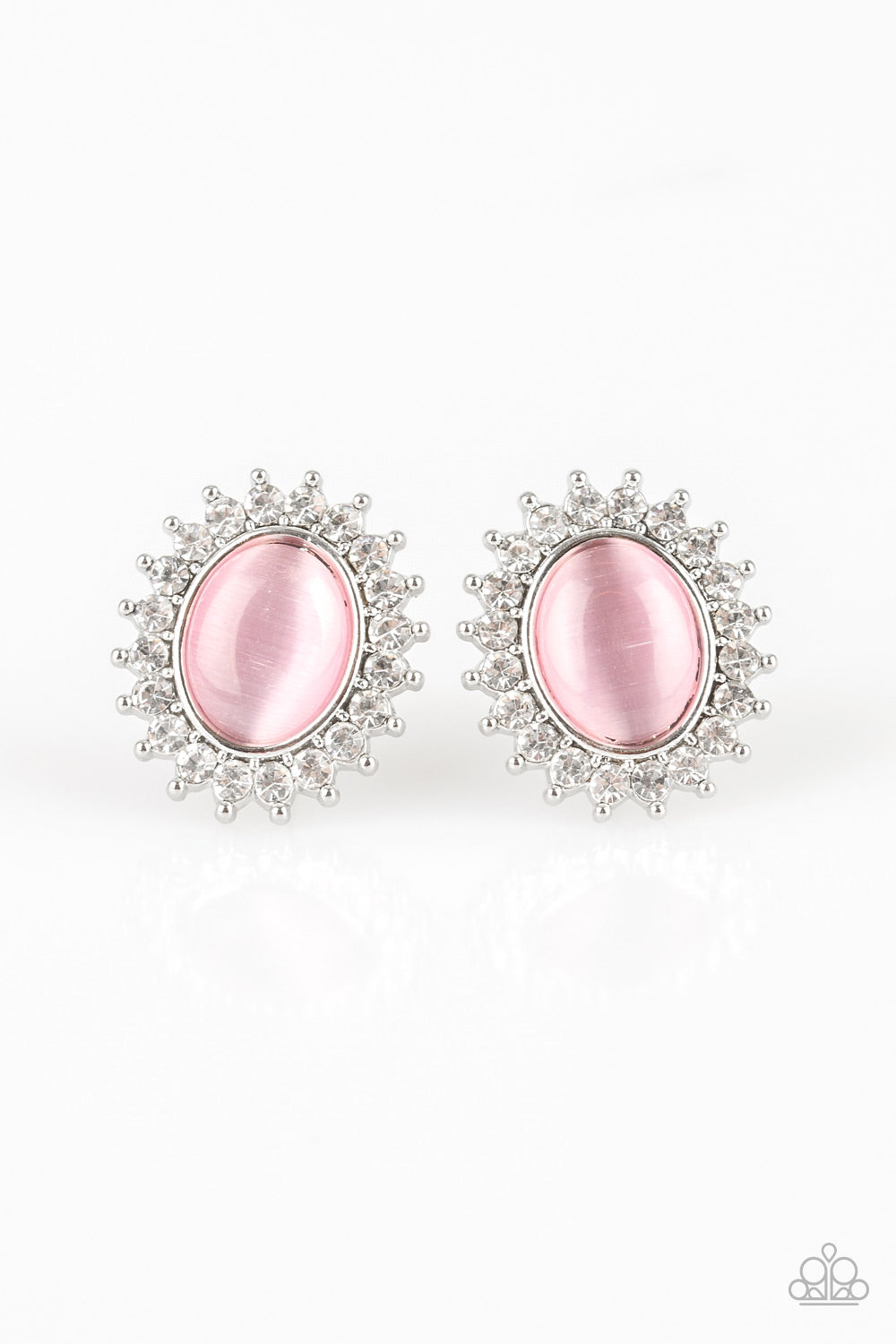 Hey There Gorgeous - pink - Paparazzi earrings