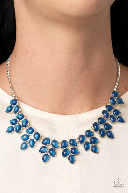 Hidden Eden - blue - Paparazzi necklace