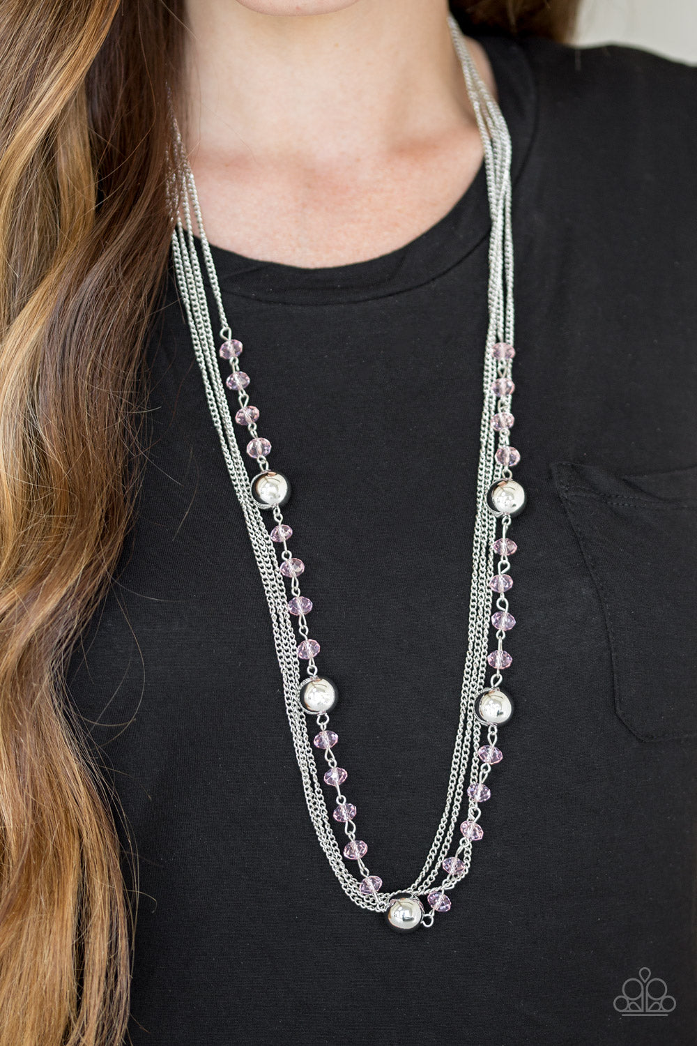 High Standards - pink - Paparazzi necklace