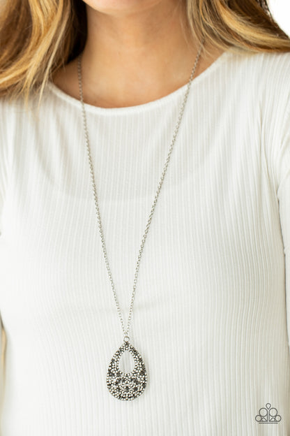 High Society Stargazing - silver - Paparazzi necklace