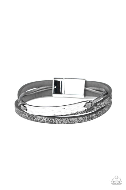 High Strung Style - silver - Paparazzi bracelet
