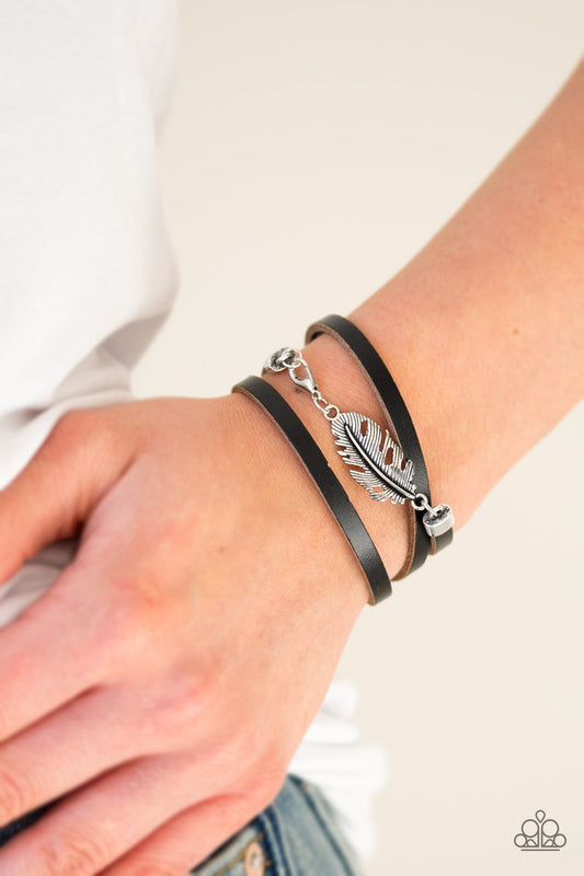 High Spirits-black-Paparazzi bracelet