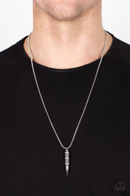 Highland Hunter - silver - Paparazzi necklace