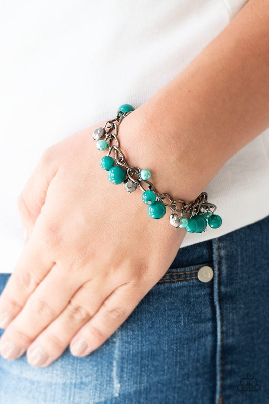 Hold My Drink - green - Paparazzi bracelet