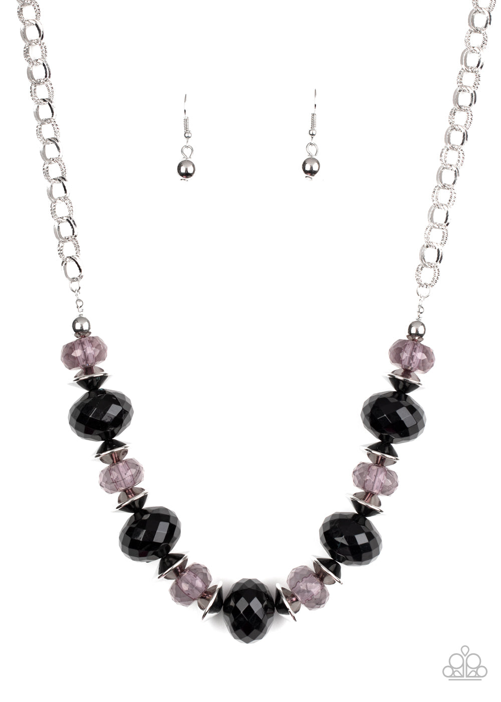 Hollywood Gossip - black - Paparazzi necklace