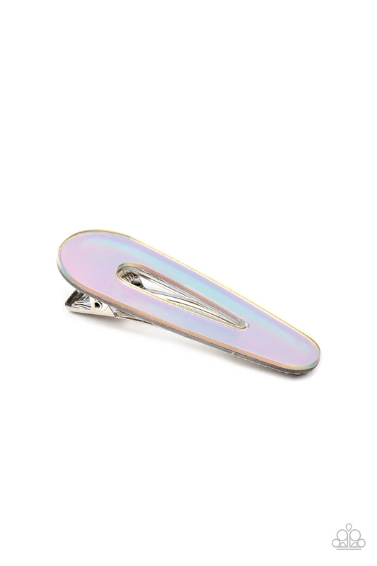 Holographic Haven - multi - Paparazzi hair clip