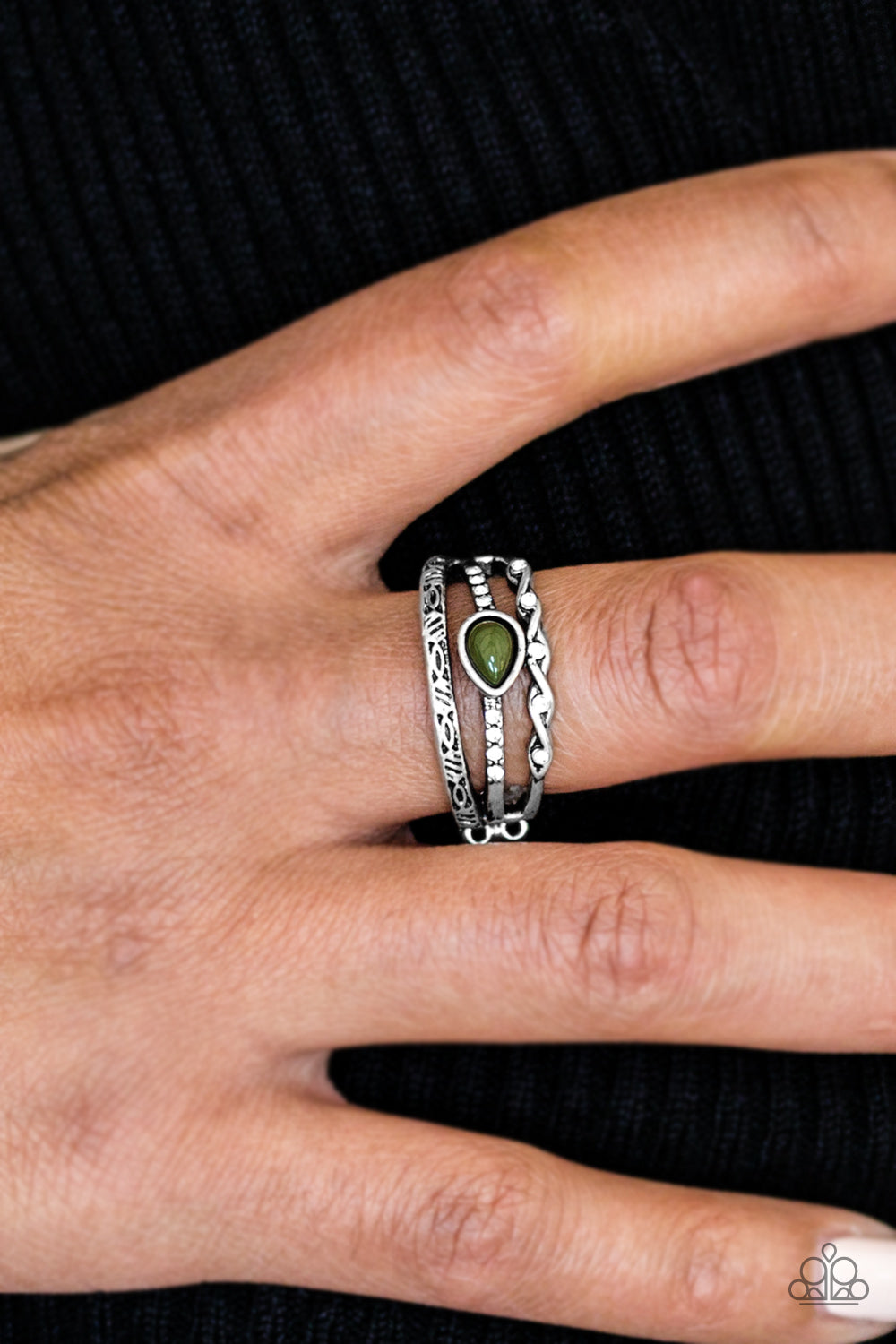 Home is Where the Cave Is - green - Paparazzi ring