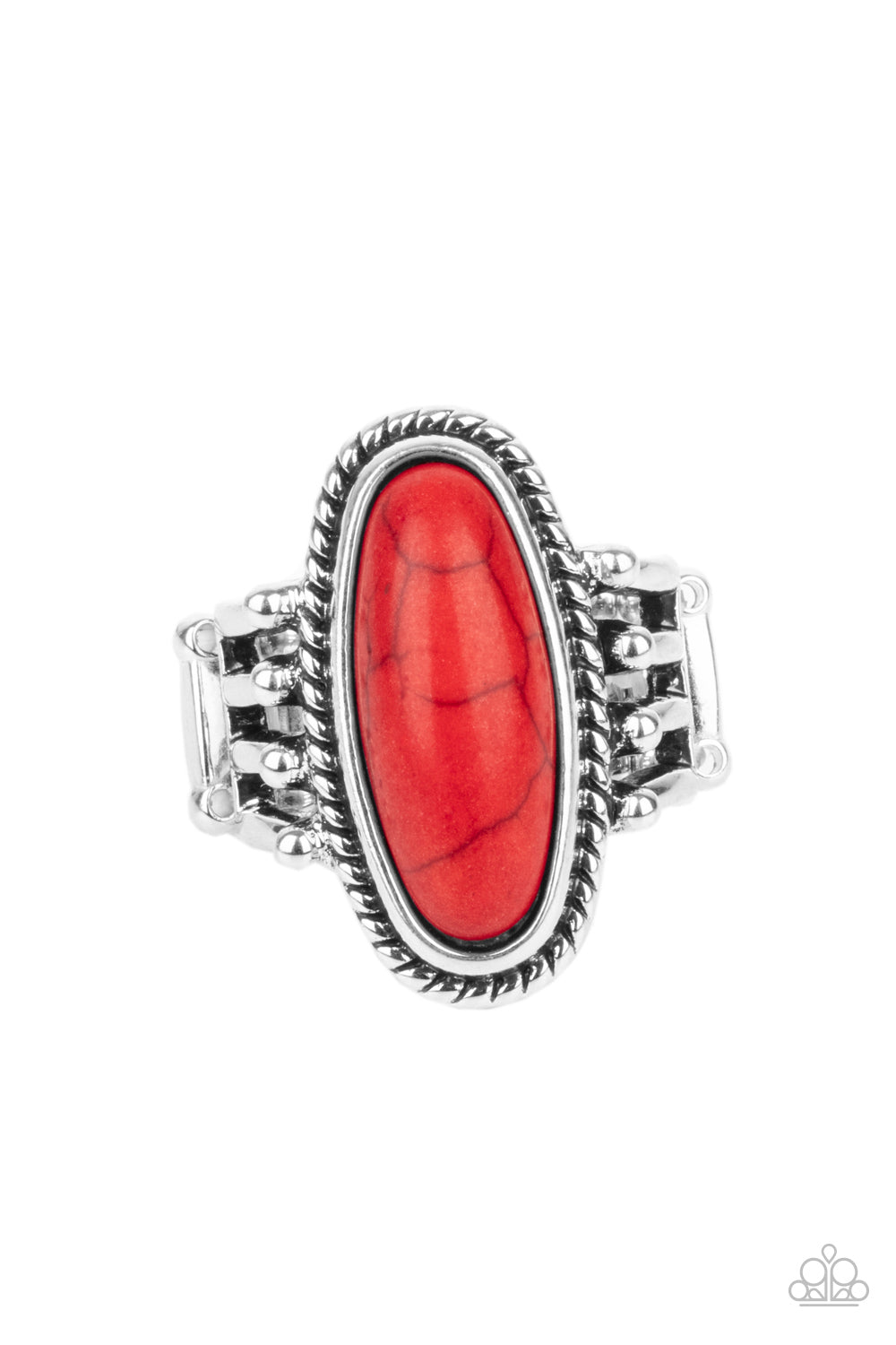 Home On The RANCH - red - Paparazzi ring