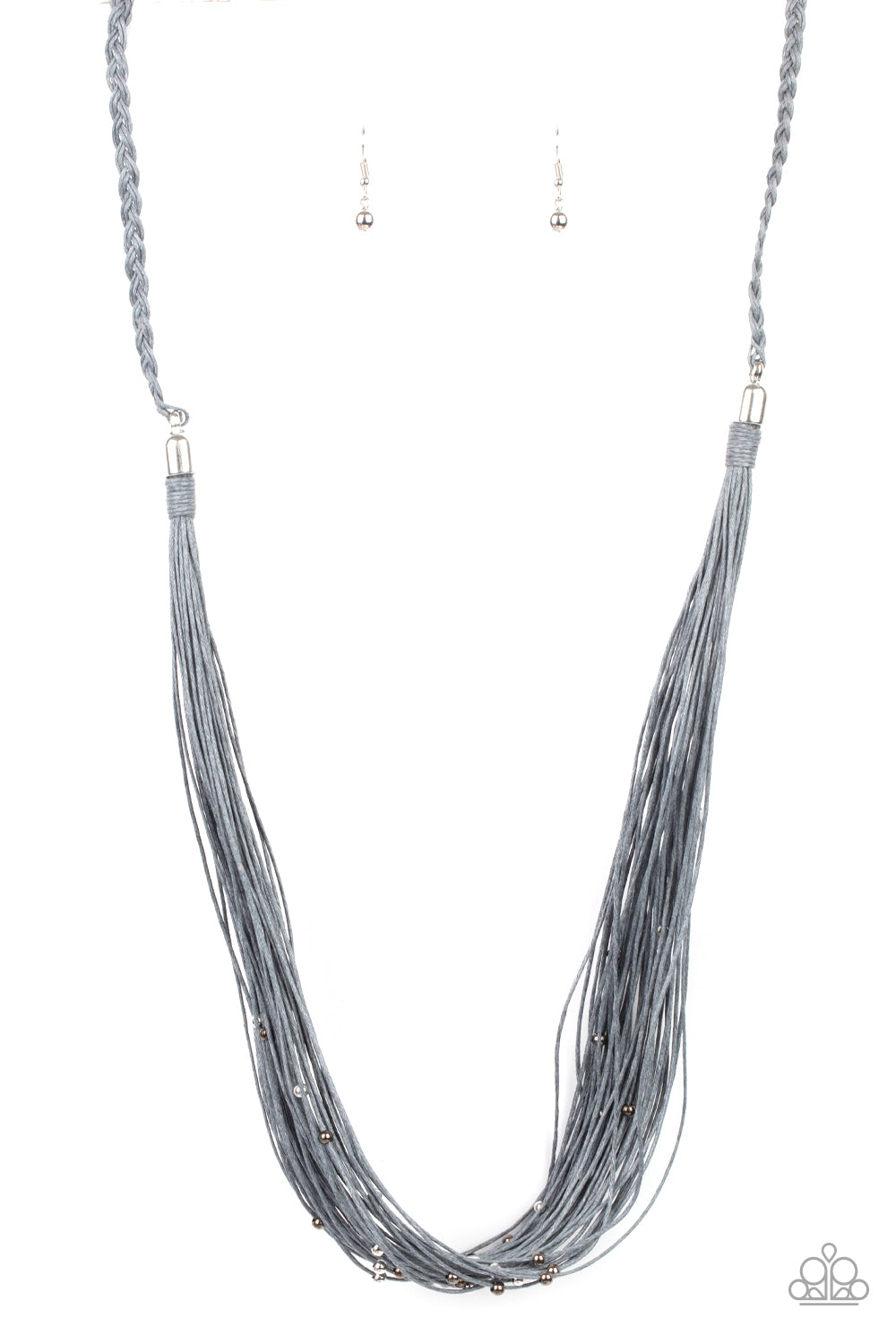 Homespun Artisan - silver - Paparazzi necklace