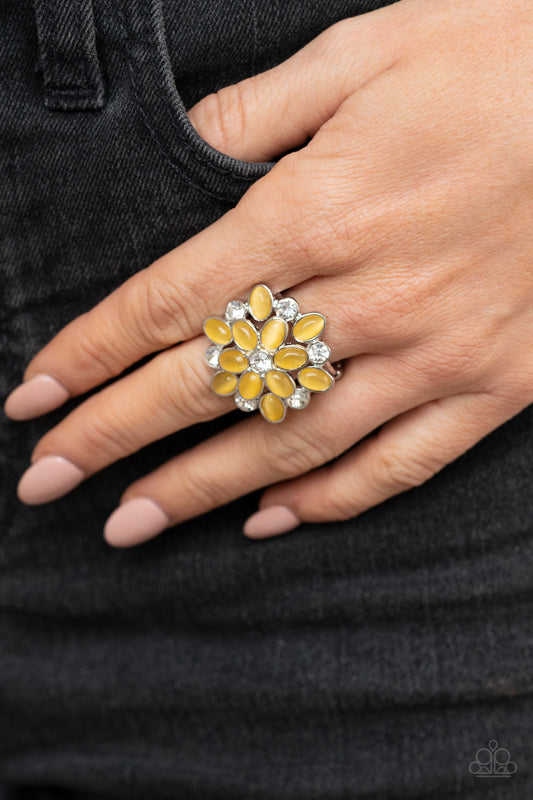 Hopes and GLEAMS - yellow - Paparazzi ring