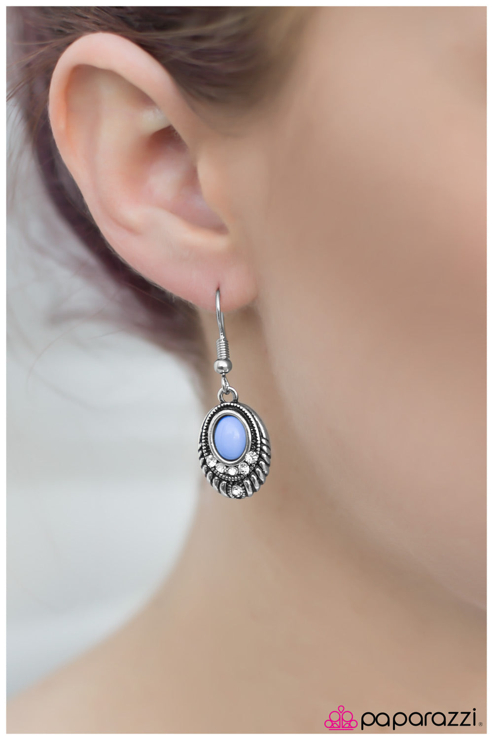 How Enchanting! - Blue - Paparazzi earrings