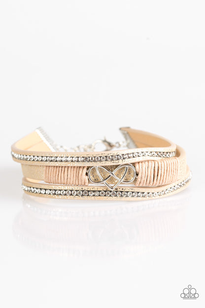 Hustlin Heart - pink - Paparazzi bracelet