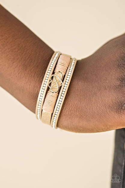 Hustlin Heart - pink - Paparazzi bracelet