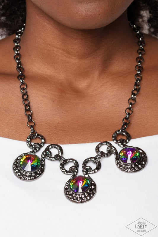 Hypnotized - multi - Paparazzi necklace