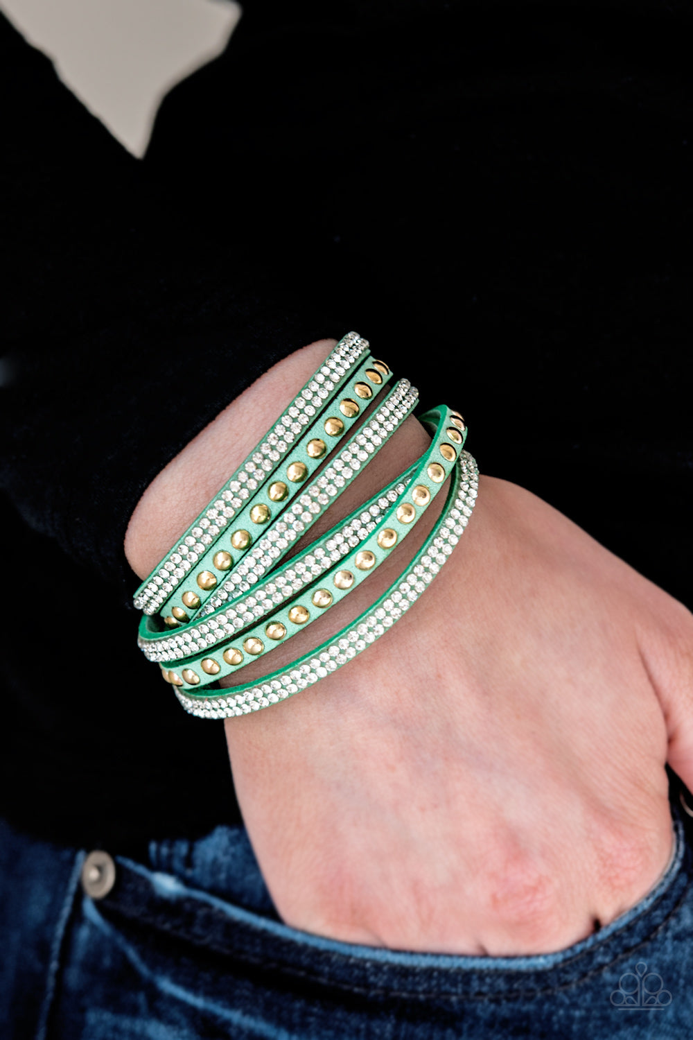 I BOLD You So - green - Paparazzi bracelet