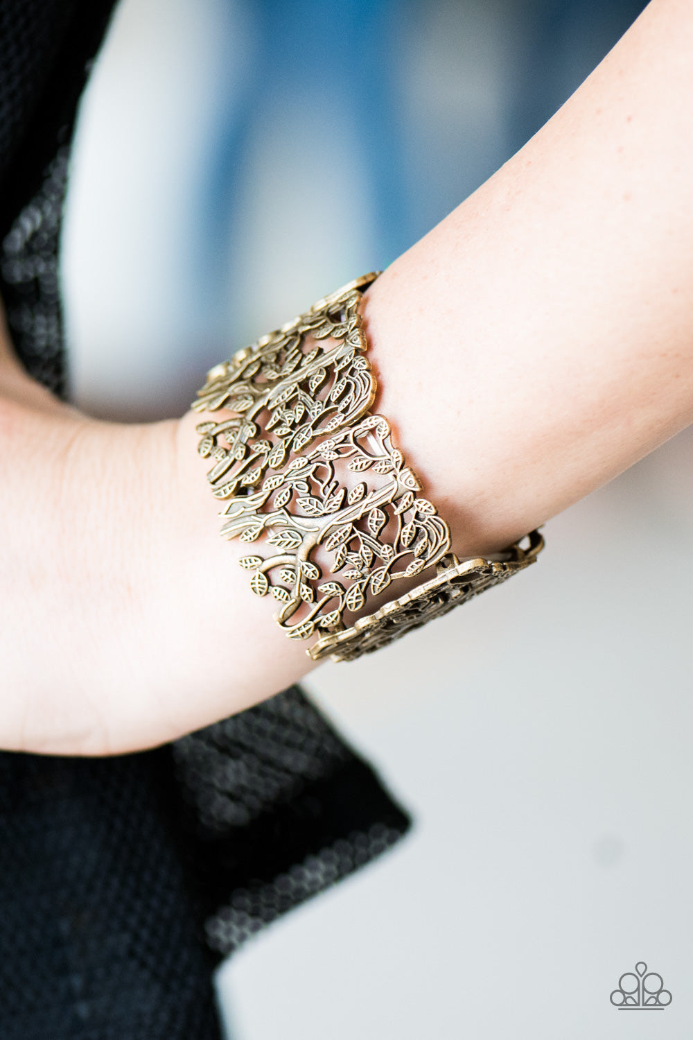 I Feel VINE - brass - Paparazzi bracelet