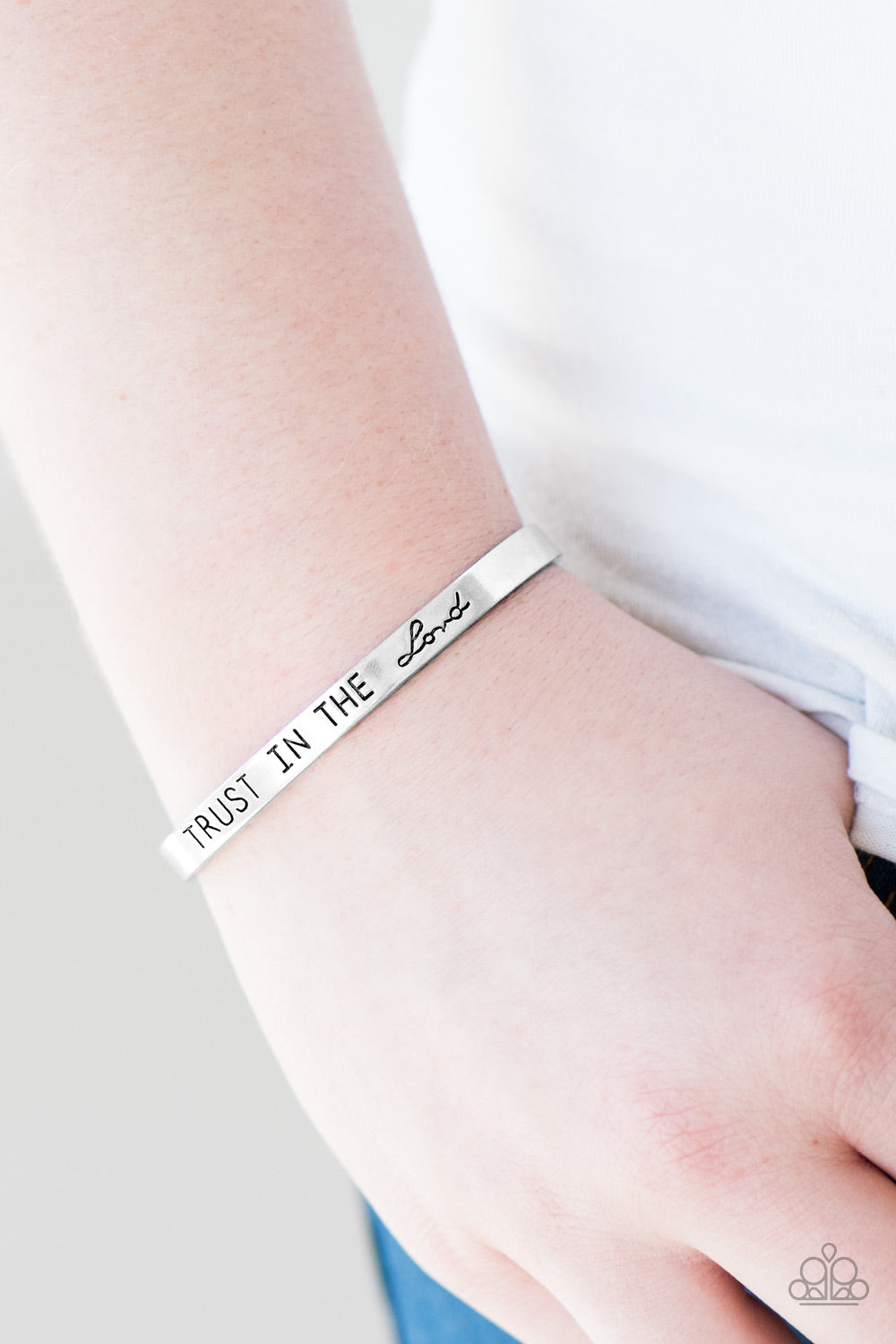 I Put My Trust in You - silver - Paparazzi bracelet