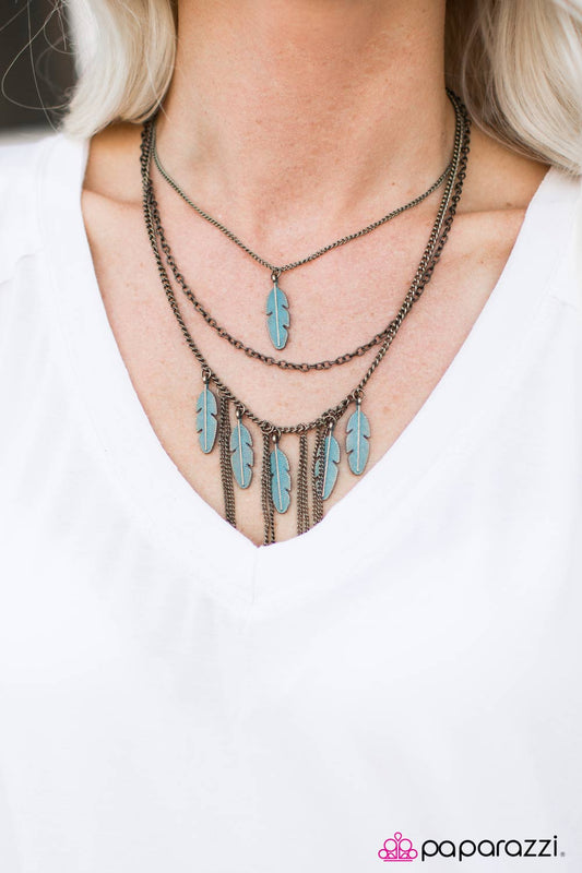 I QUILL Survive - Paparazzi necklace