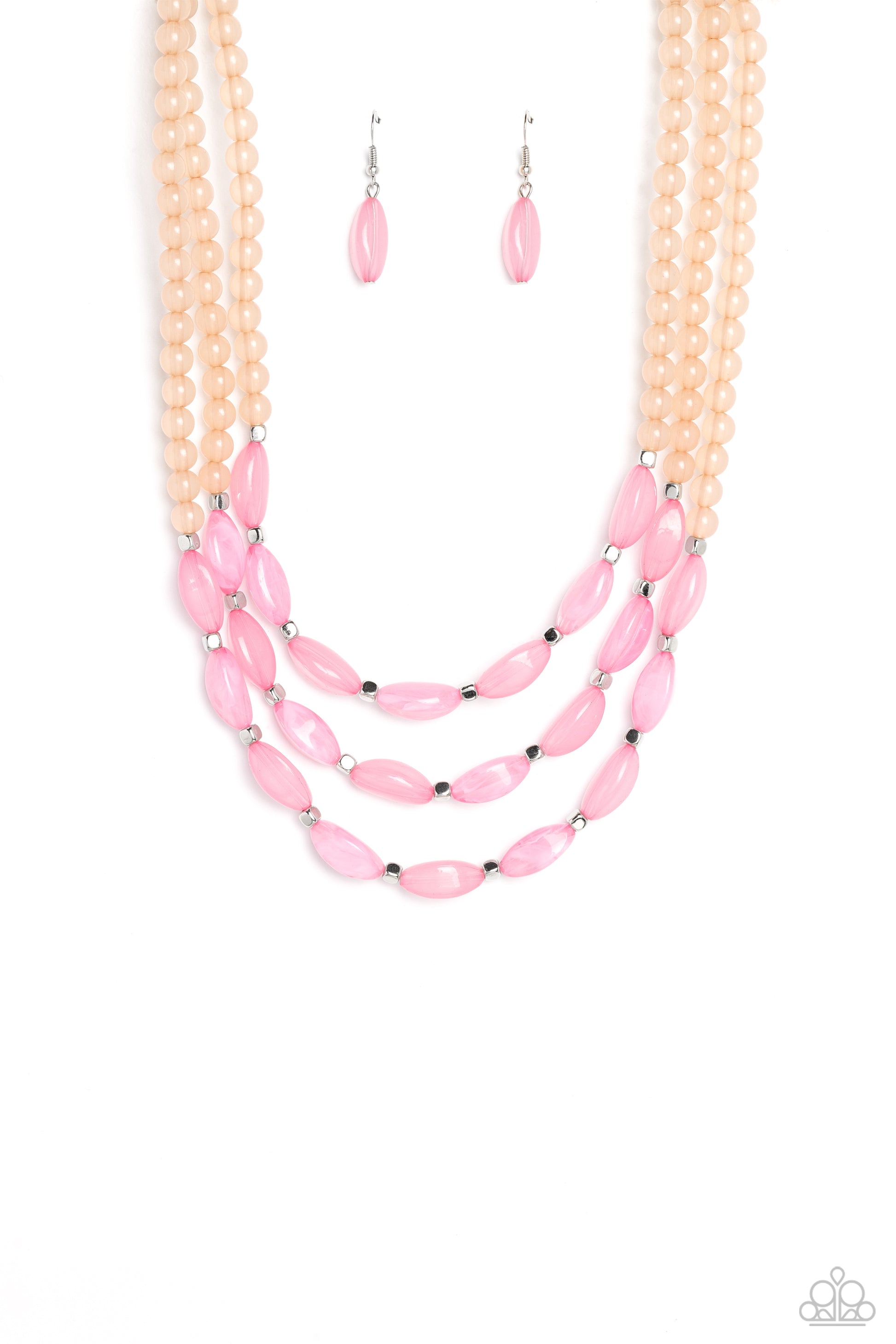 I BEAD You Now - pink - Paparazzi necklace