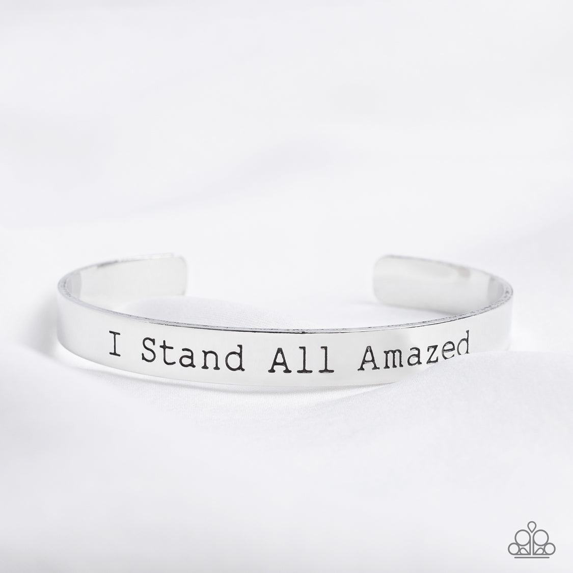 I Stand All Amazed - silver - Paparazzi bracelet