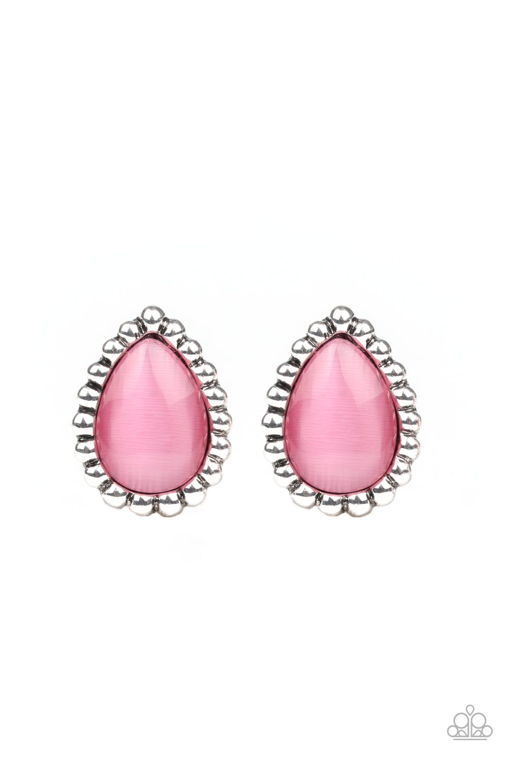 I Wanna GLOW - pink - Paparazzi earrings