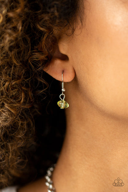 I Want to SEA the World - yellow - Paparazzi necklace