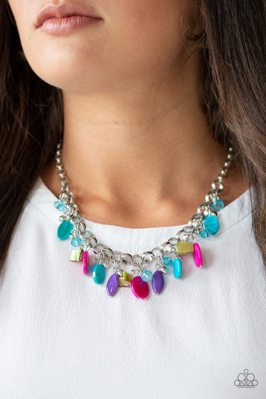 I Want to SEA the World-multi-Paparazzi necklace