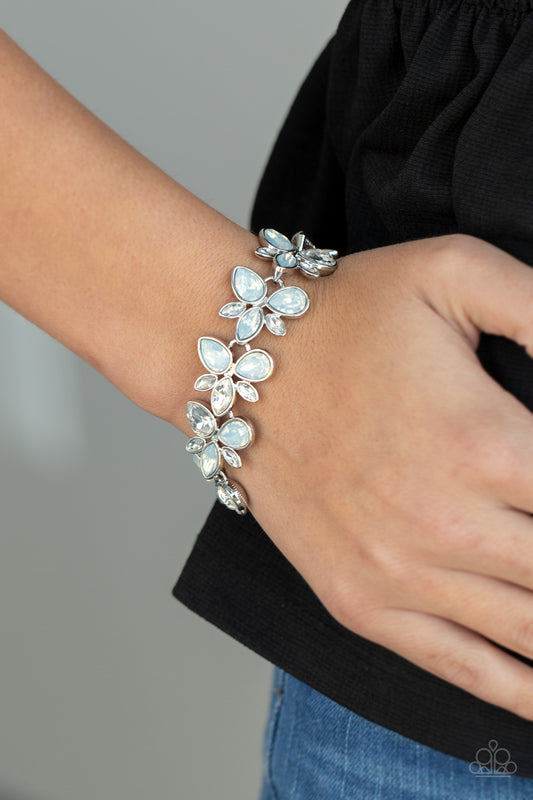 Ice Garden - white - Paparazzi bracelet