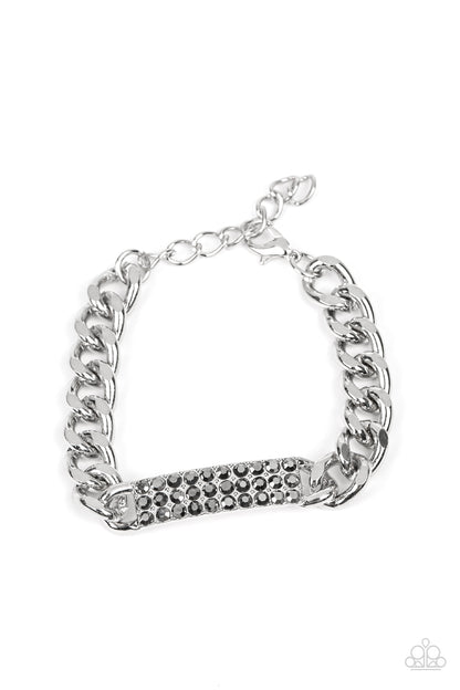 Icy Impact - silver - Paparazzi bracelet