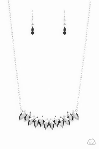 Icy Intensity - silver - Paparazzi necklace