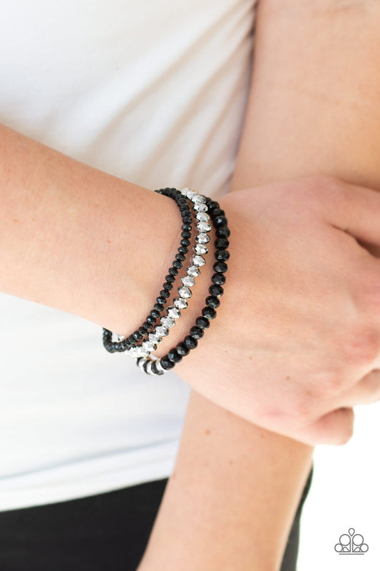 Ideal Idol-black-Paparazzi bracelet