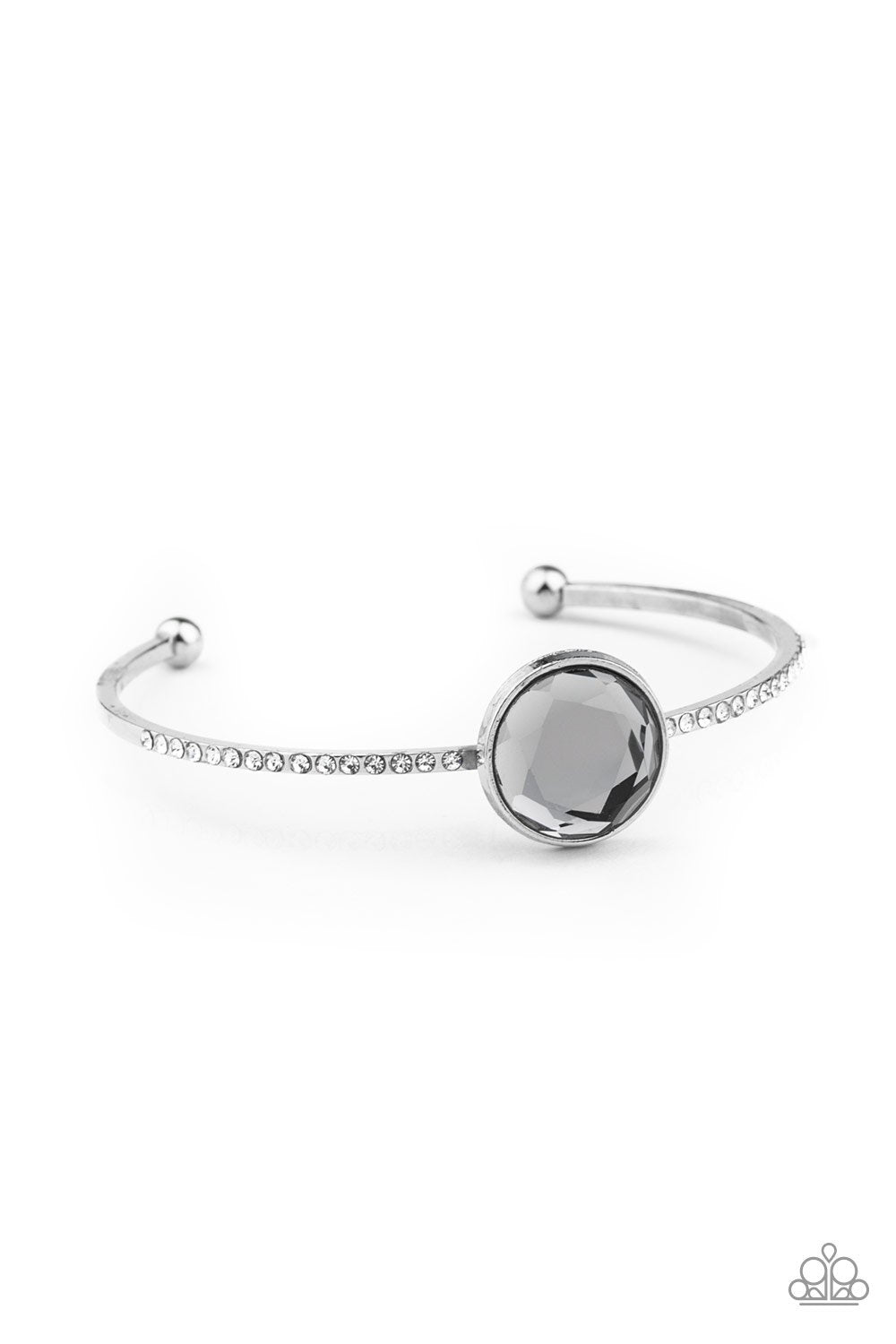 Illumination Station-silver-Paparazzi bracelet