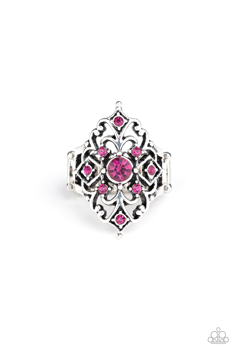 Imperial Iridescence - pink - Paparazzi ring