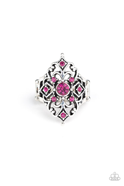 Imperial Iridescence - pink - Paparazzi ring
