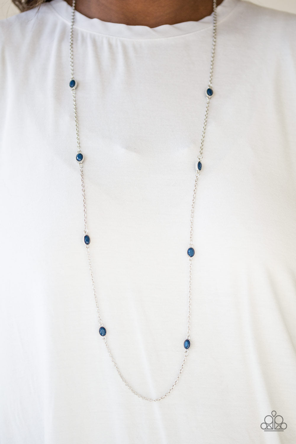 In Season - blue - Paparazzi necklace