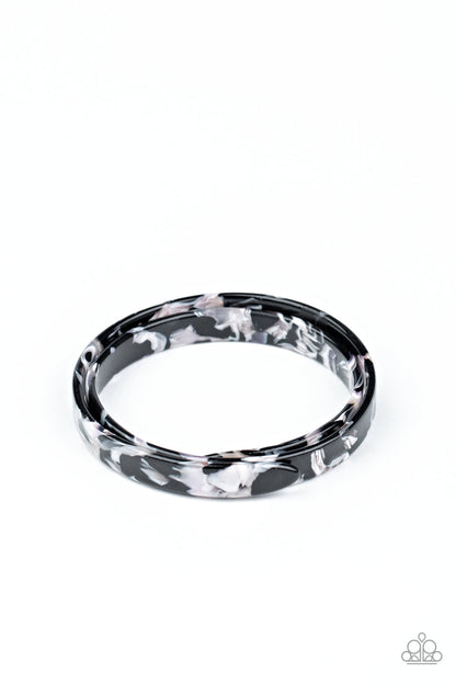 In The HAUTE Zone - black - Paparazzi bracelet