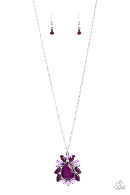 Indie Icon - purple - Paparazzi necklace