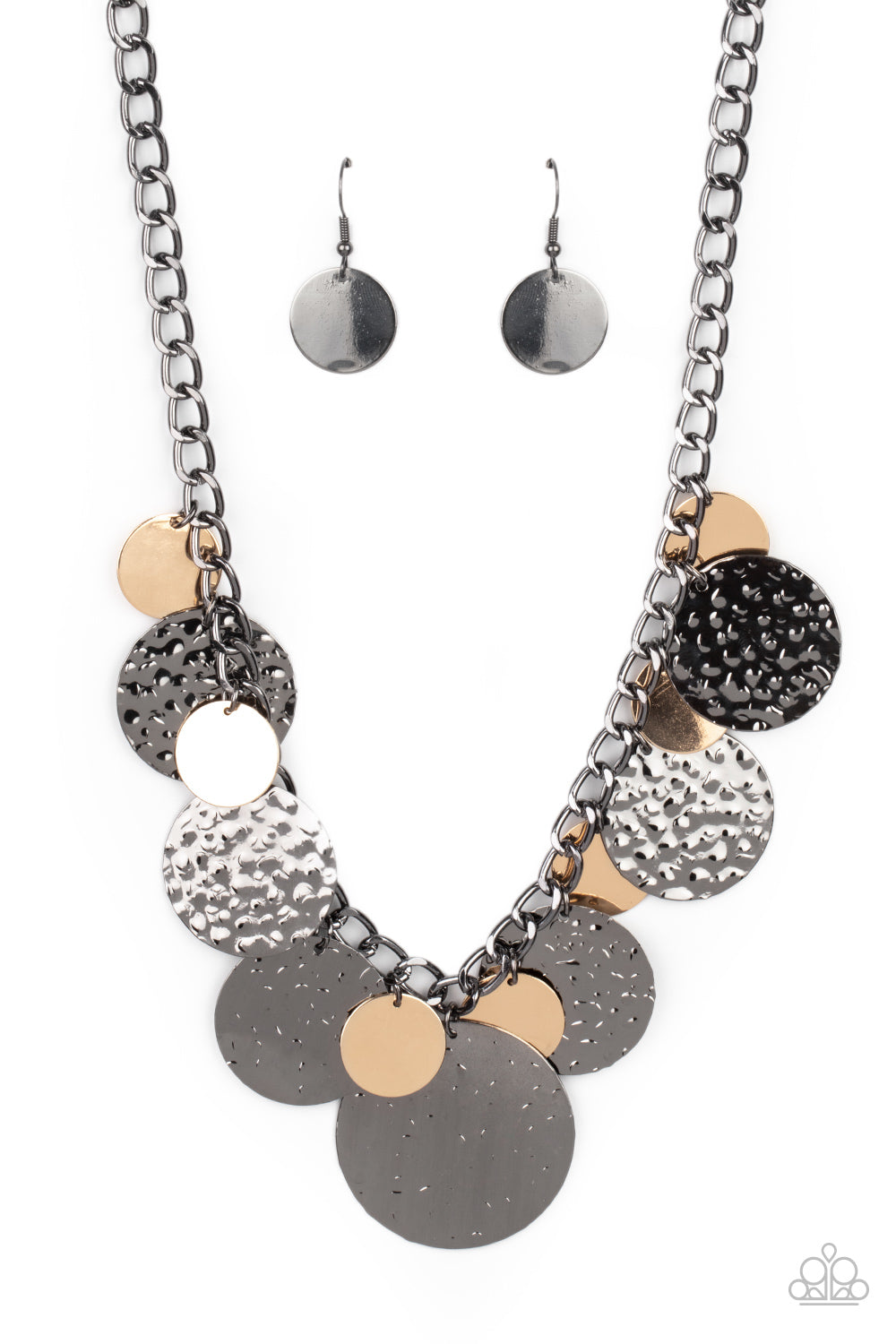 Industrial Grade Glamour - multi - Paparazzi necklace
