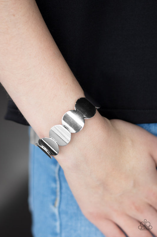 Industrial Influencer - silver - Paparazzi bracelet