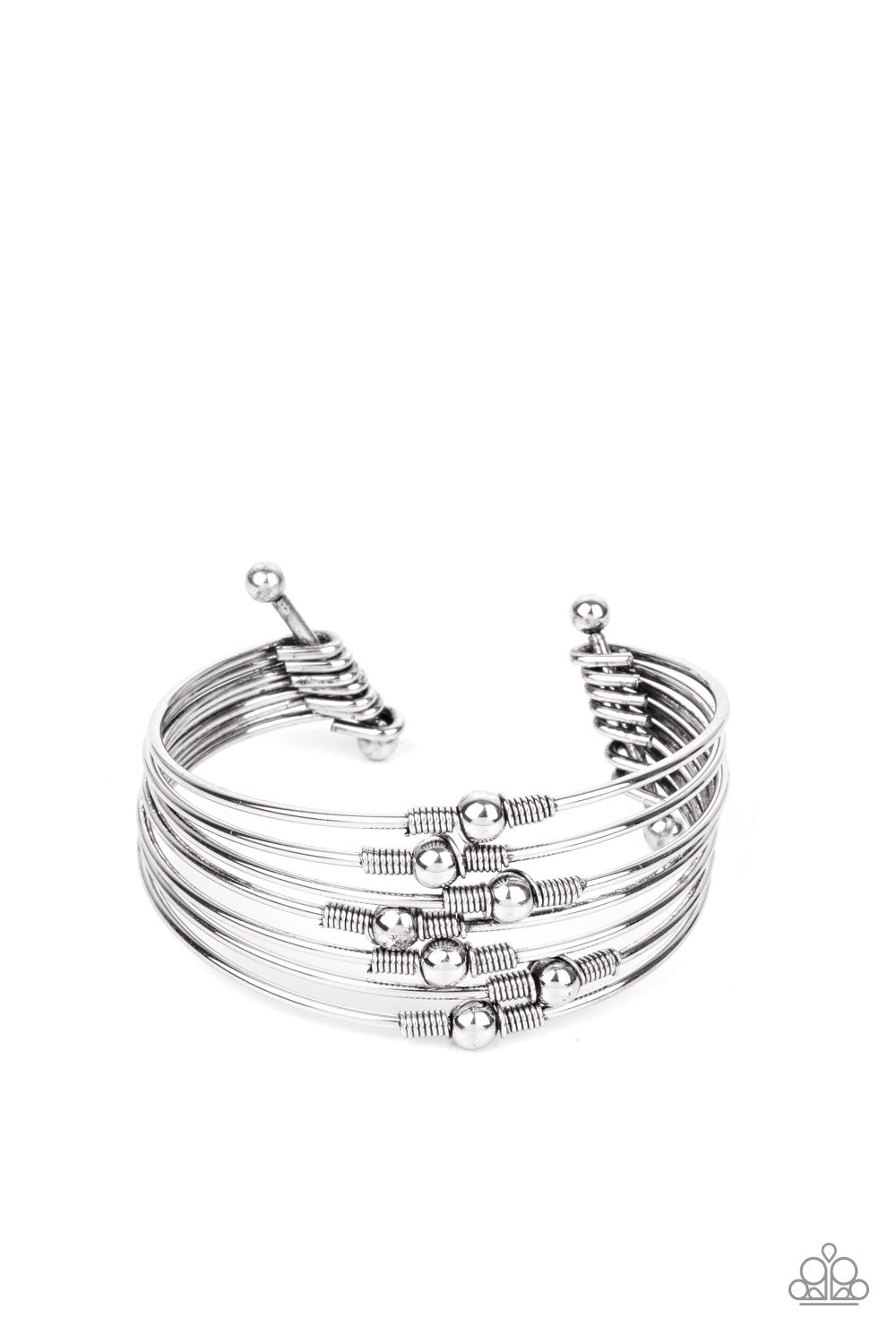 Industrial Intricacies - silver - Paparazzi bracelet