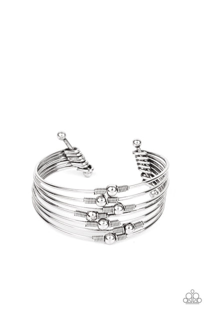 Industrial Intricacies - silver - Paparazzi bracelet