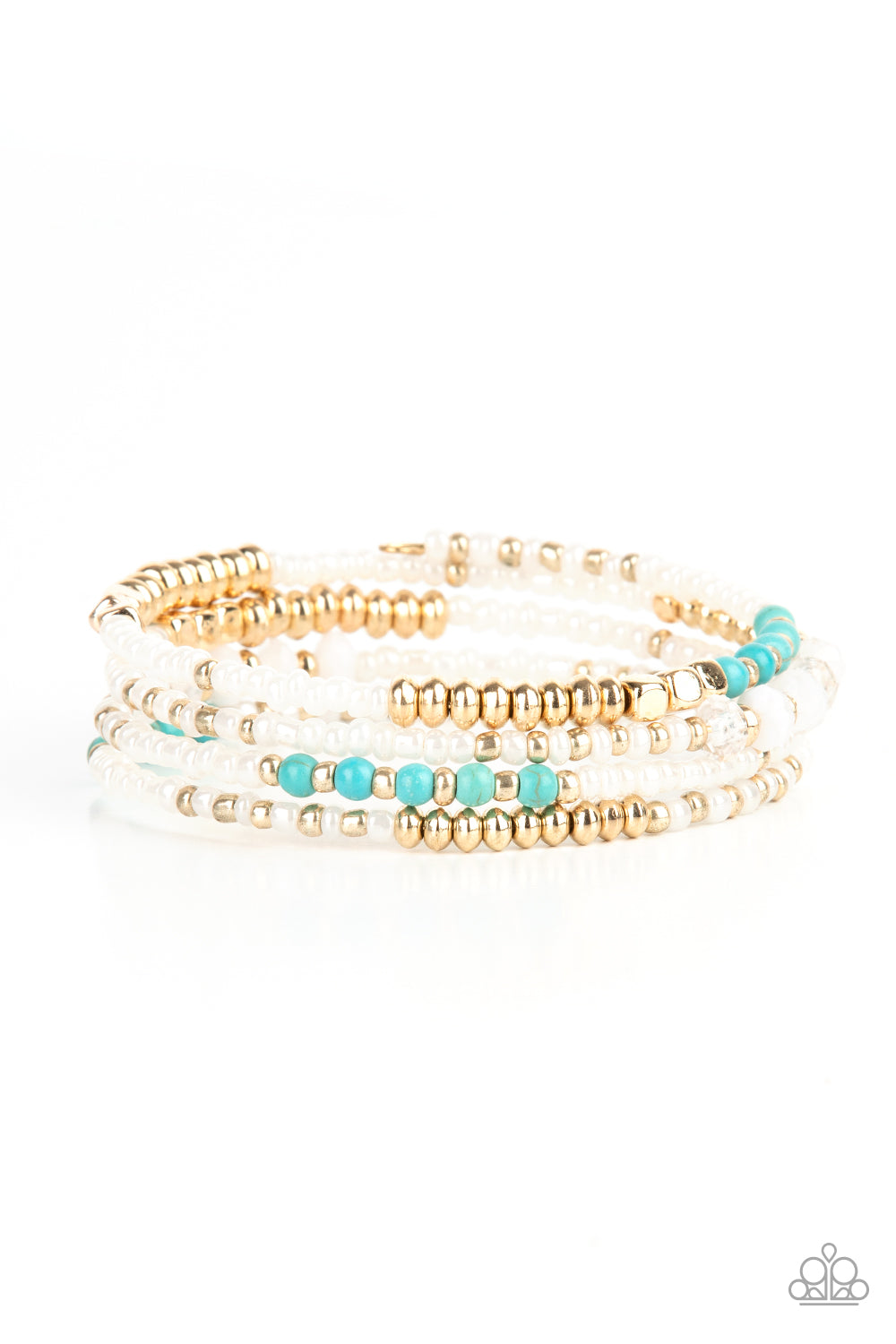 Infinitely Dreamy - gold - Paparazzi bracelet
