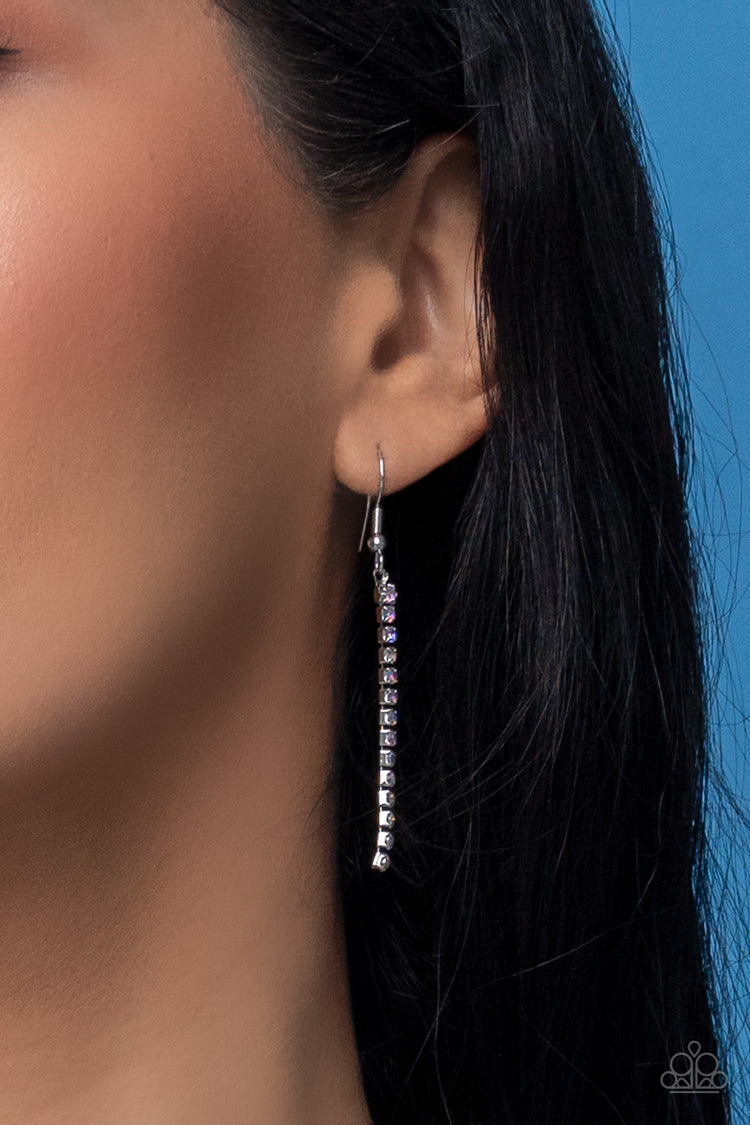 Infinitely Icy - multi - Paparazzi necklace