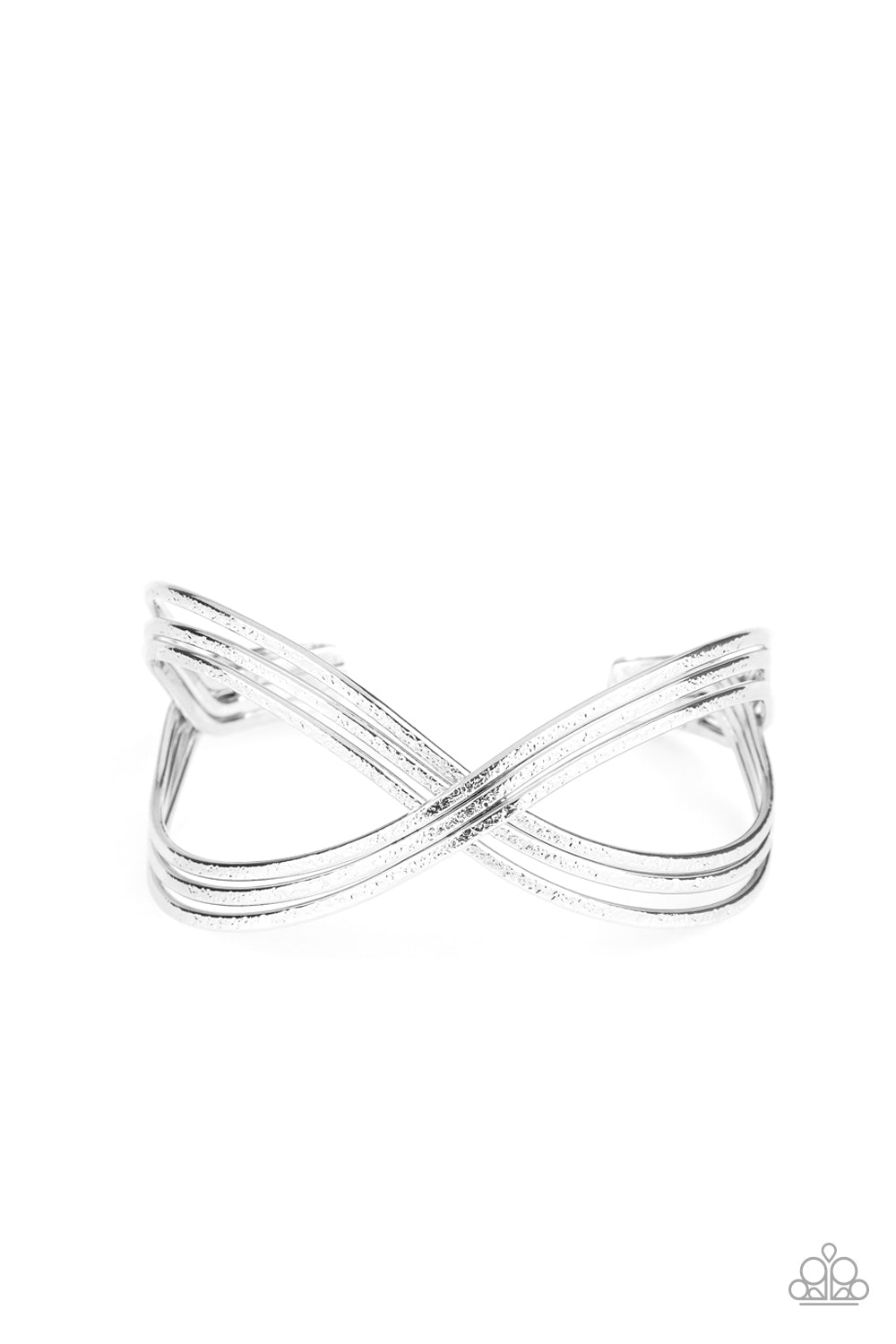 Infinitely Iridescent - silver - Paparazzi bracelet