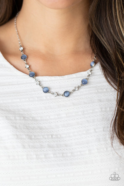 Inner Illumination - blue - Paparazzi necklace