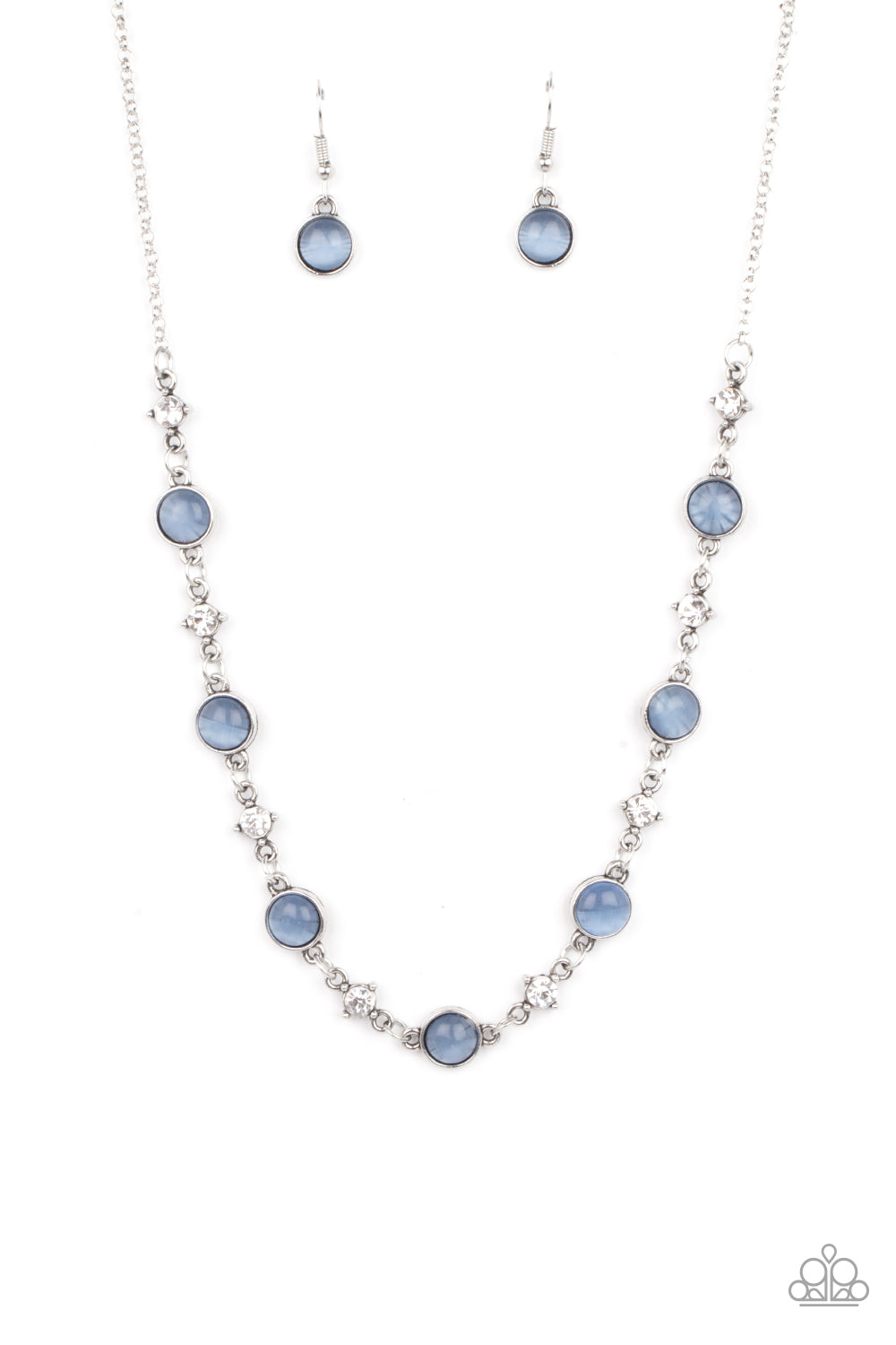 Inner Illumination - blue - Paparazzi necklace